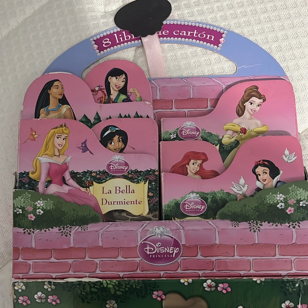 Disney Princess Pink Storybook Carton Pack